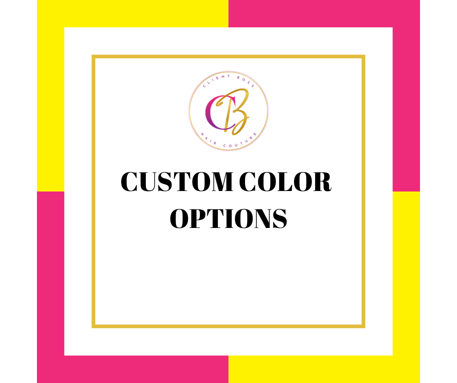 Custom coloring Options