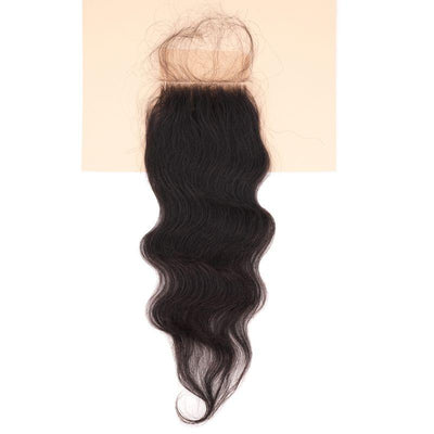 Raw Indian Curly Closure - Client Boss Hair Couture